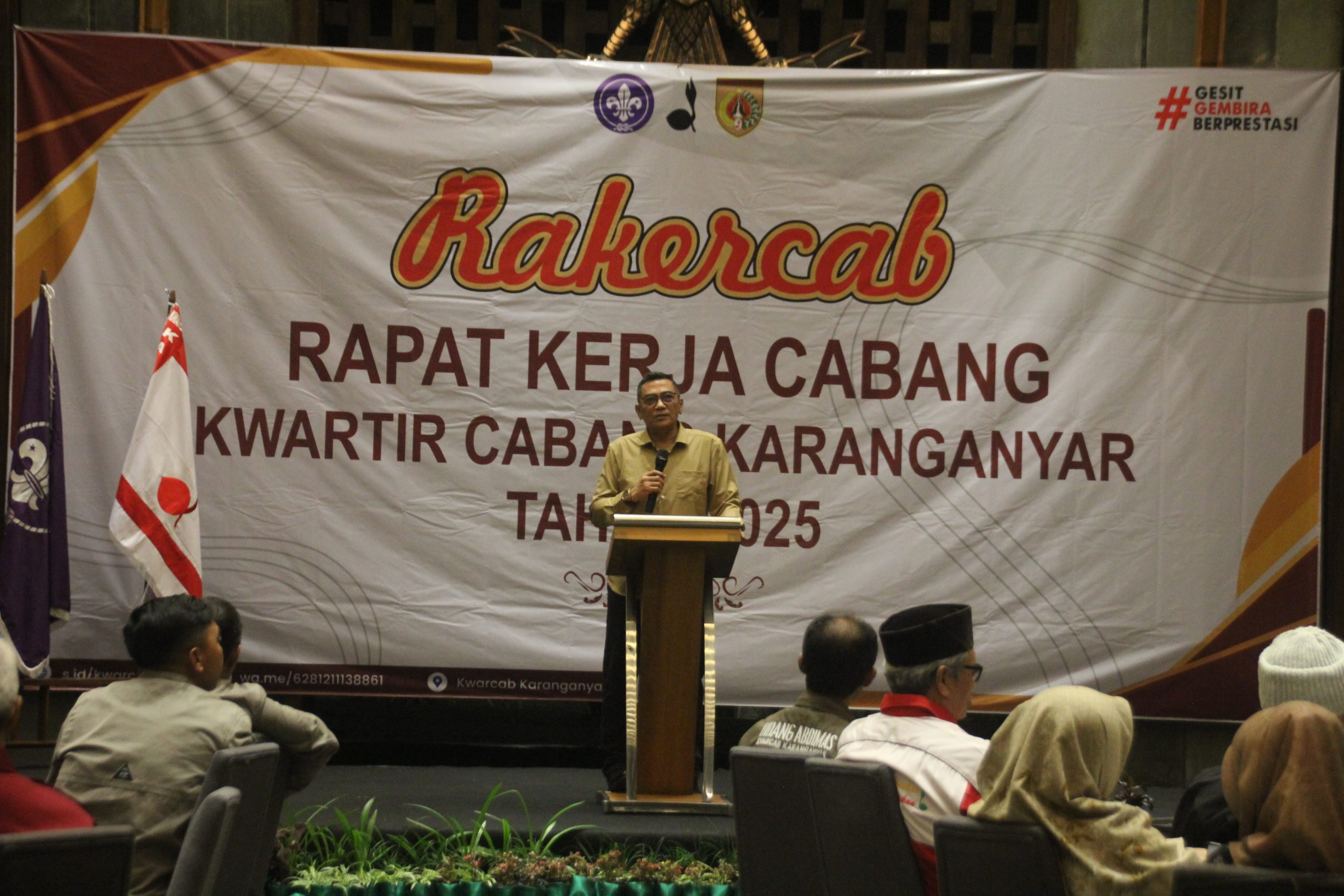 Kwarcab Karanganyar Gelar Rakercab