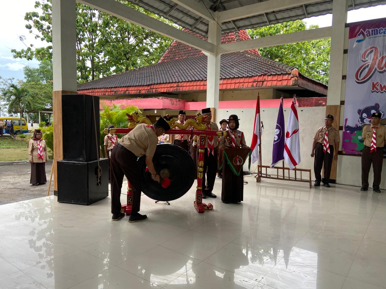 Ketua Kwarcab Karanganyar Membuka Jambore Cabang 2025